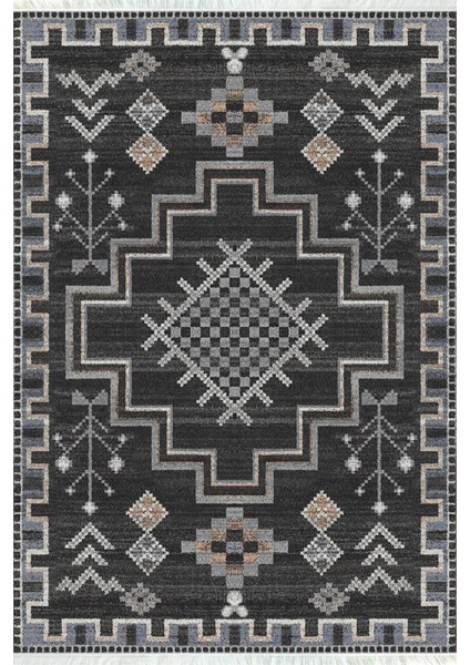 Dijital Baskılı Kaymaz Taban Yıkanabilir Modern Salon Halısı Mutfak Halısı ve Yolluk NH-SD-806