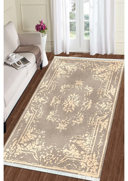 Dijital Baskılı Kaymaz Taban Yıkanabilir Salon Halısı Mutfak Halısı ve Yolluk Nh-Hk-97