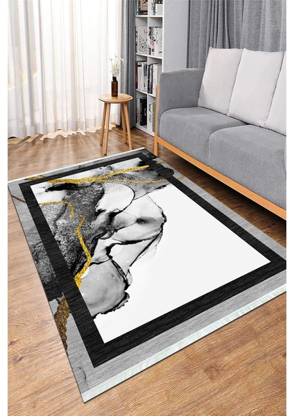 Dijital Baskılı Yıkanabilir Kaymaz Taban Salon Halısı Mutfak Halısı ve Koridor Halısı NH-HS-238