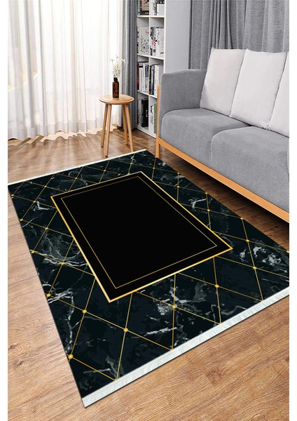 Dijital Baskılı Yıkanabilir Kaymaz Taban Salon Halısı Mutfak Halısı ve Koridor Halısı NH-HS-286