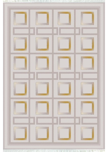 Dijital Baskılı Kaymaz Taban Yıkanabilir Modern Salon Halısı Mutfak Halısı ve Yolluk NH-SD-543