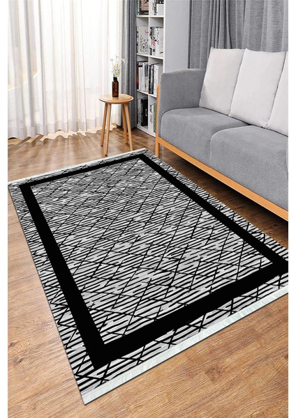 Dijital Baskılı Yıkanabilir Kaymaz Taban Salon Halısı Mutfak Halısı ve Koridor Halısı NH-HS-475