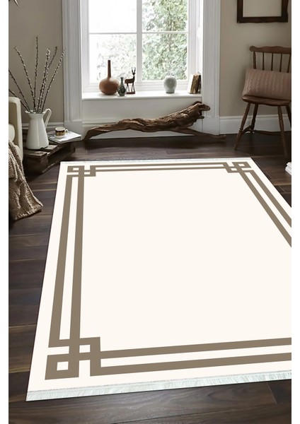 Dijital Baskılı Kaymaz Taban Yıkanabilir Modern Salon Halısı Mutfak Halısı ve Yolluk NH-SD-673