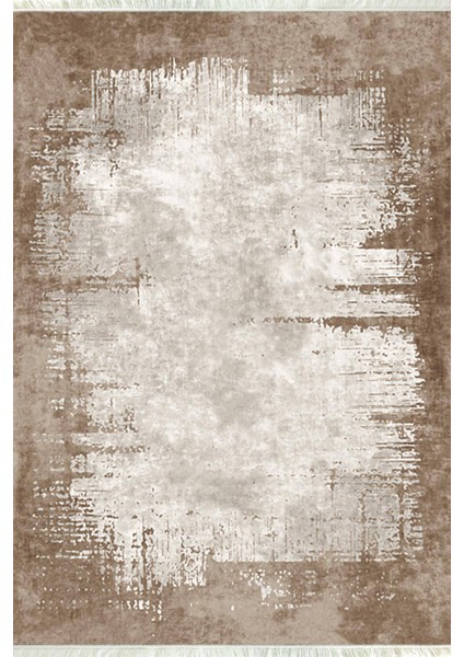 Baskılı Modern Desenli Kaymaz Tabanlı Yıkanabilir Şık Salon Halısı Mutfak Halısı ve Yolluk NH-HT-494