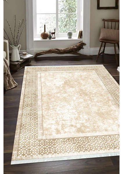 Dijital Baskılı Kaymaz Taban Yıkanabilir Modern Salon Halısı Mutfak Halısı ve Yolluk NH-SD-753