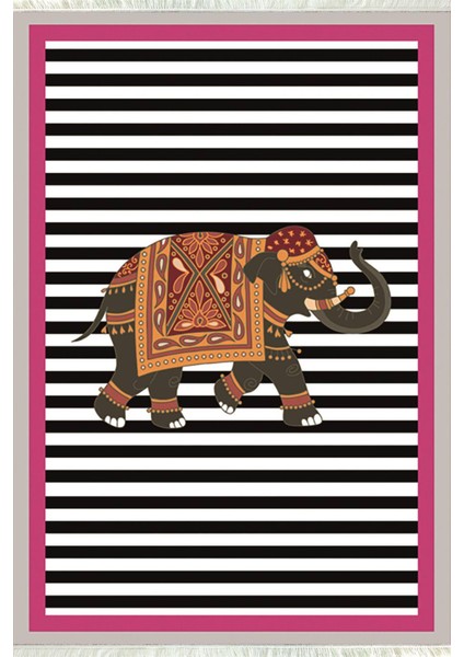 Baskılı Modern Desenli Kaymaz Tabanlı Yıkanabilir Şık Salon Halısı Mutfak Halısı ve Yolluk NH-HT-610 fiyatları