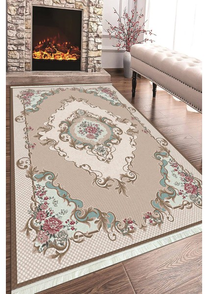 Dijital Baskılı Kaymaz Taban Yıkanabilir Salon Halısı Mutfak Halısı ve Koridor Halısı NH-HT-189