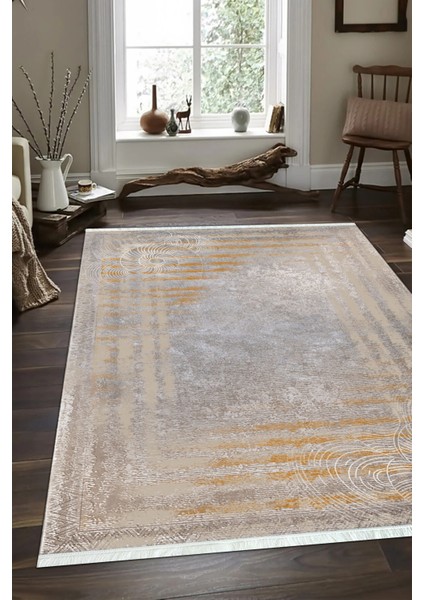 Dijital Baskılı Kaymaz Taban Yıkanabilir Modern Salon Halısı Mutfak Halısı ve Yolluk NH-SD234