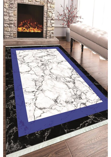 Dijital Baskılı Dekoratif Kaymaz Taban Yıkanabilir Salon Halısı Mutfak Halısı ve Yolluk NH-HT-811