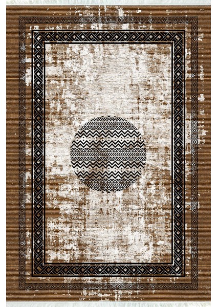 Dijital Baskılı Kaymaz Taban Yıkanabilir Modern Salon Halısı Mutfak Halısı ve Yolluk NH-SD-1083