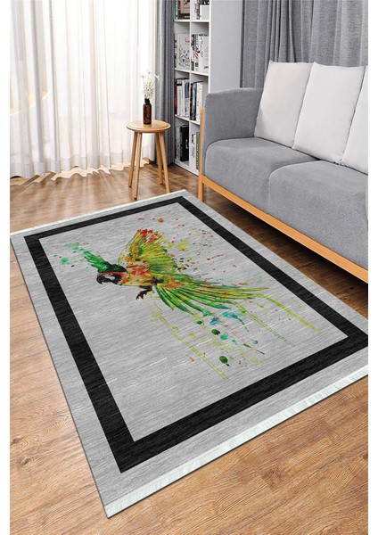 Dijital Baskılı Yıkanabilir Kaymaz Taban Salon Halısı Mutfak Halısı ve Koridor Halısı NH-HS-253