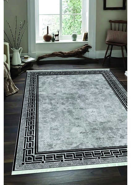 Dijital Baskılı Kaymaz Taban Yıkanabilir Modern Salon Halısı Mutfak Halısı ve Yolluk NH-SD-863