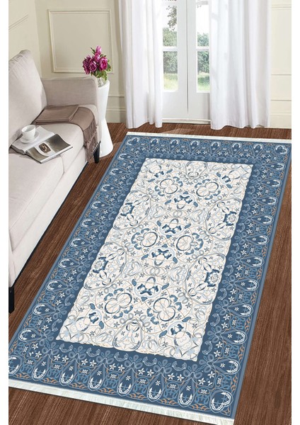 Dijital Baskılı Kaymaz Taban Yıkanabilir Salon Halısı Mutfak Halısı ve Yolluk Nh-Hk-36
