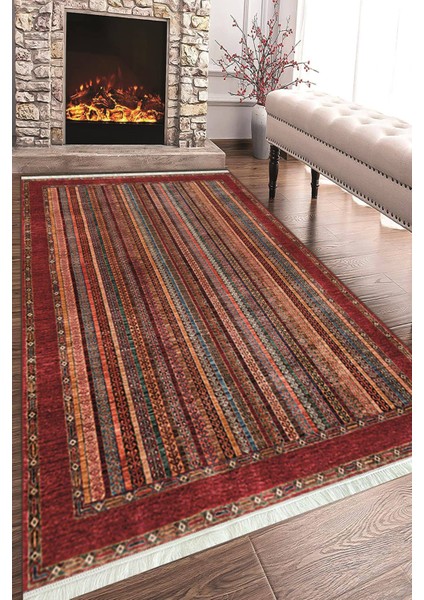 Baskılı Modern Desenli Kaymaz Tabanlı Yıkanabilir Şık Salon Halısı Mutfak Halısı ve Yolluk NH-HT-647