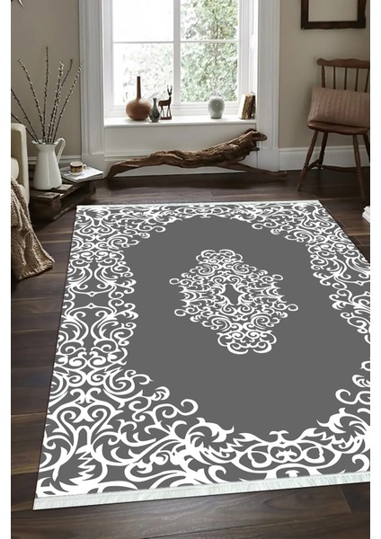 Dijital Baskılı Kaymaz Taban Yıkanabilir Modern Salon Halısı Mutfak Halısı ve Yolluk NH-SD-624