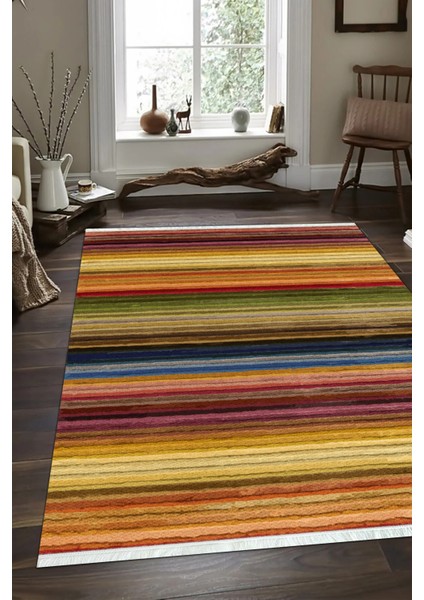 Dijital Baskılı Kaymaz Taban Yıkanabilir Modern Salon Halısı Mutfak Halısı ve Yolluk NH-SD042