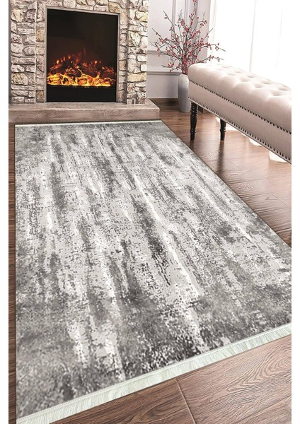 Baskılı Modern Desenli Kaymaz Tabanlı Yıkanabilir Şık Salon Halısı Mutfak Halısı ve Yolluk NH-HT-468
