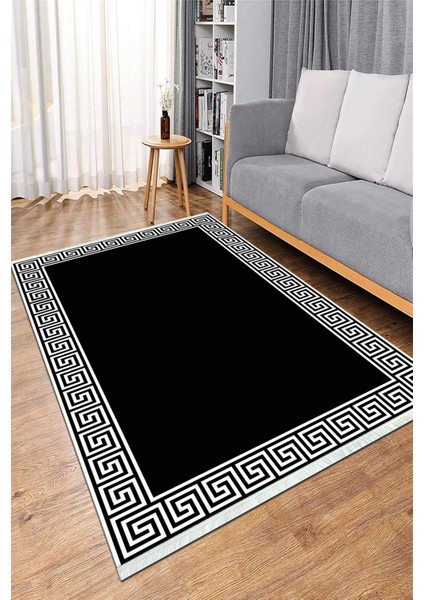 Dijital Baskılı Yıkanabilir Kaymaz Taban Salon Halısı Mutfak Halısı ve Koridor Halısı NH-HS-417