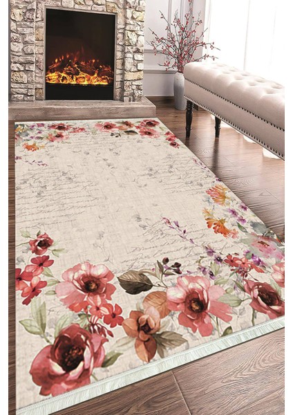 Dijital Baskılı Kaymaz Taban Yıkanabilir Salon Halısı Mutfak Halısı ve Koridor Halısı NH-HT-303