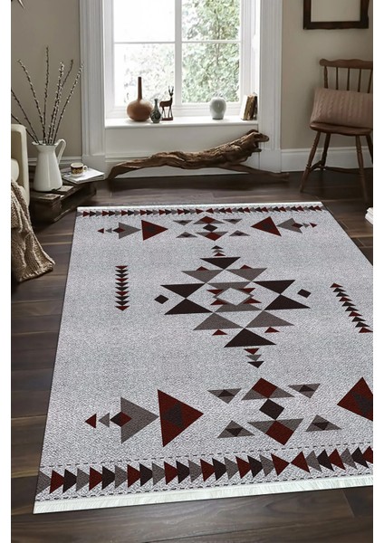 Dijital Baskılı Kaymaz Taban Yıkanabilir Modern Salon Halısı Mutfak Halısı ve Yolluk NH-SD-1058