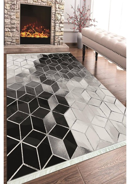 Dijital Baskılı Kaymaz Taban Yıkanabilir Salon Halısı Mutfak Halısı ve Koridor Halısı NH-HT-324