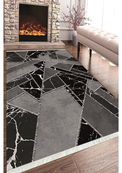 Dijital Baskılı Kaymaz Taban Yıkanabilir Salon Halısı Mutfak Halısı ve Koridor Halısı NH-HT-165