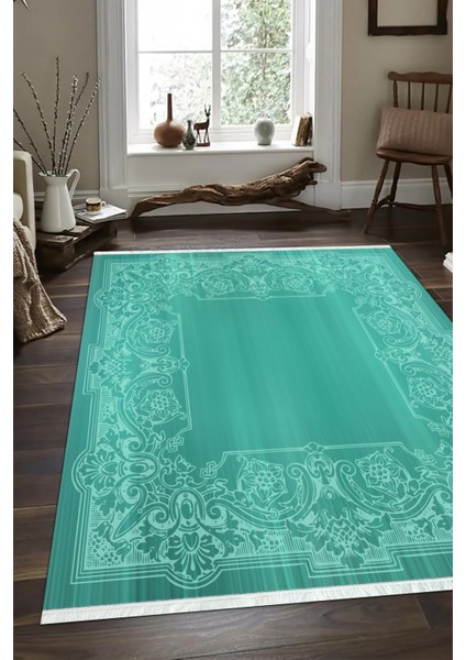 Dijital Baskılı Kaymaz Taban Yıkanabilir Modern Salon Halısı Mutfak Halısı ve Yolluk NH-SD160
