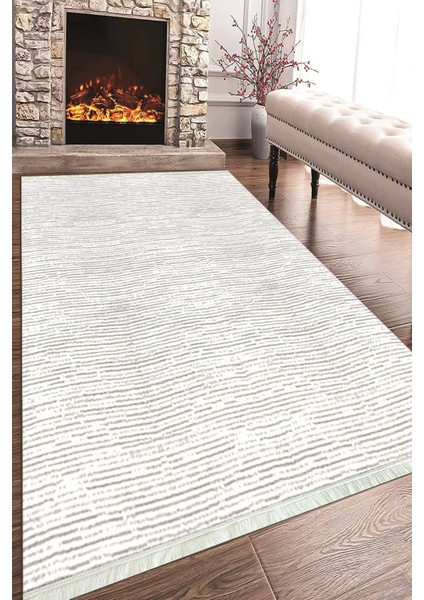 Dijital Baskılı Dekoratif Kaymaz Taban Yıkanabilir Salon Halısı Mutfak Halısı ve Yolluk NH-HT-732