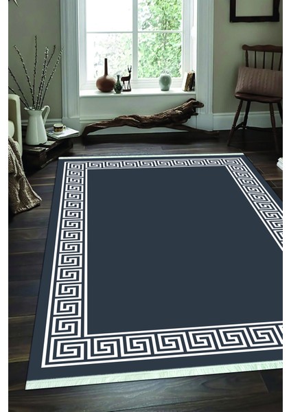 Dijital Baskılı Kaymaz Taban Yıkanabilir Modern Salon Halısı Mutfak Halısı ve Yolluk NH-SD-530