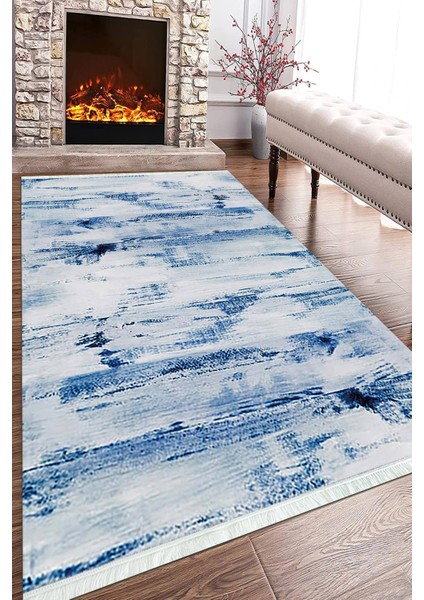 Dijital Baskılı Kaymaz Taban Yıkanabilir Modern Salon Halısı Mutfak Halısı ve Yolluk NH-HT-1311