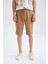 Regular Fit Beli Bağcıklı Bermuda Şort R2057AZ22SM 4