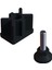 Ayarlı Vidalı Plastik Profil Rotil Ayak 40X60 2