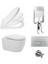 Cerastyle City Rimless Asma Klozet Gömme Rezervuar Tam Set 1