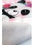 Panda Desenli Çocuk Plaj Havlusu, Banyo Havlusu 3