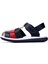 Şb 22479-287 Orto Pedik Erkek Çocuk Sandalet Terlik Lacivert - Kırmızı 2