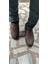 Ayalp Kahverengi Nubuk Deri Bağsız Ayakkabı - Kahverengi - 42 - ST00203-KAHVERENGİ-42 1