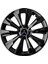 Mitsubishi Colt 16 Inç Jant Kapağı Amblemli Piano Black 4'lü Set 214 2