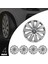 Seat Leon 16 Inç Jant Kapağı Amblemli Gri 4 Adet 1 Takım 132 3
