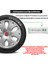 Fiat Fiorino 15 Inç Jant Kapağı Amblemli Gri 4'lü Set 141 4