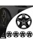 Opel Astra J 15 Inç Jant Kapağı Amblemli Piano Black 4 Adet 1 Takım 202 3