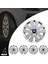 Citroen Zx 13 Inç Jant Kapağı Amblemli Gri 4'lü Set 104 3