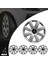 Mitsubishi Space Star 14 Inç Uyumlu Jant Kapağı Amblemli Gri 4'lü Takım 116 3