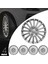 Ford C Max 15 Inç Jant Kapağı Amblemli Gri 4'lü Set 136 3