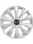 Nissan Sunny 16 Inç Jant Kapağı Amblemli Gri 4'lü Set 143 2