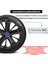 Ford Fiesta 15 Inç Uyumlu Jant Kapağı Amblemli Piano Black 4 Adet 1 Takım 215 4
