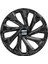 Seat Leon 14 Inç Uyumlu Jant Kapağı Amblemli Piano Black 4 Adet 1 Takım 216 2