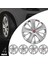 Fiat Linea 15 Inç Jant Kapağı Amblemli Gri 4'lü Set 138 3