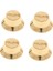 F Fityle 4pcs Gitar Hızı Kontrol Düğmeleri St Gitar Altın Için Hacim Düğmeleri (Yurt Dışından) 1