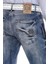 CD319 Eskitilmiş Mavi Slim Fit Erkek Jean Kot Pantolon 5