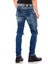CD551 Dizleri Fermuarlı Sokak Modası Skinny Erkek Kot Pantolon 5